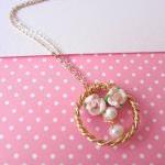 Lil' Ring Of Garden Necklace - 14k..