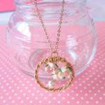 Lil' Ring Of Garden Necklace - 14k..