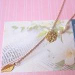 O' My Pearly Garden Lariat Necklace -..